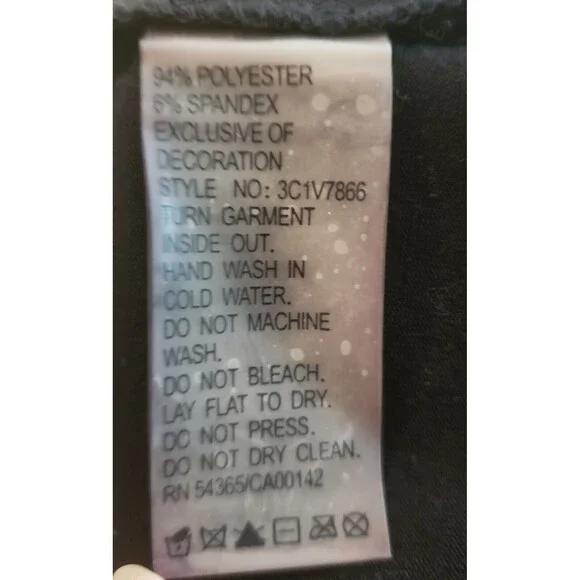 Peter Nygard Women's Sz Small Tank Top Floral Sequin Bold Neon Pink Stretch - Picture 7 of 9